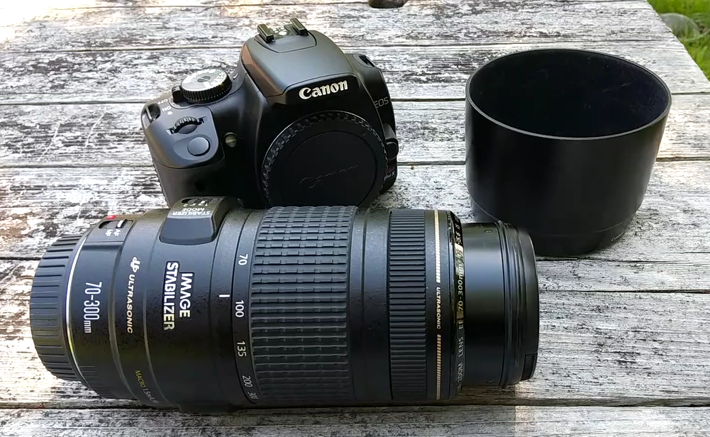 ジャンクレンズ】Canon EF 70-300ｍｍIS USM を入手！テスト撮影して 
