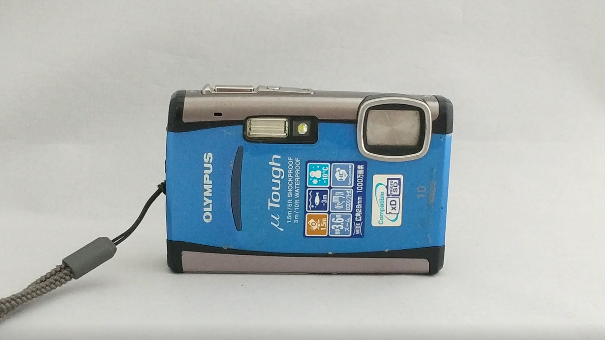ジャンクカメラ】「OLYMPUS μ TOUGH-6000」は動くのか？それともまた